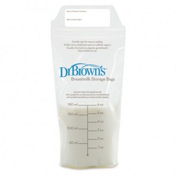 Продукт Dr. Brown’s - Торбички за кърма 180ml 25 бр. - 0 - BG Hlapeta
